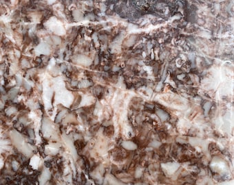 Red and Brown Granite raw Slab Display Centerpiece