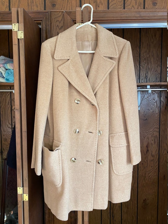 Vintage Camel Hair Coat
