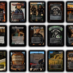 Custom Proxy Sons Of Anarchy Najeela, the Blade-Blossom Commander Deck