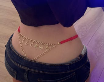 Perizoma personalizzato con nome in cristallo, lingerie personalizzata, regalo di San Valentino