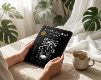 Diario di lavoro sull'ombra somatica / Guarigione del bambino interiore in stile Art Nouveau (diario digitale)