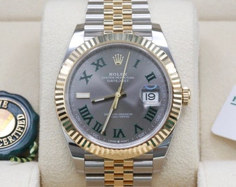 Rolex Datejust 41 Wimbledon Dial 126333