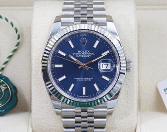 Rolex Datejust 41 Blue Dial 126334