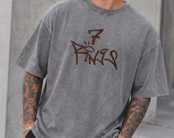Ariana Grande 7 Rings Retro Concert Tee – Embroidered Streetwear Shirt