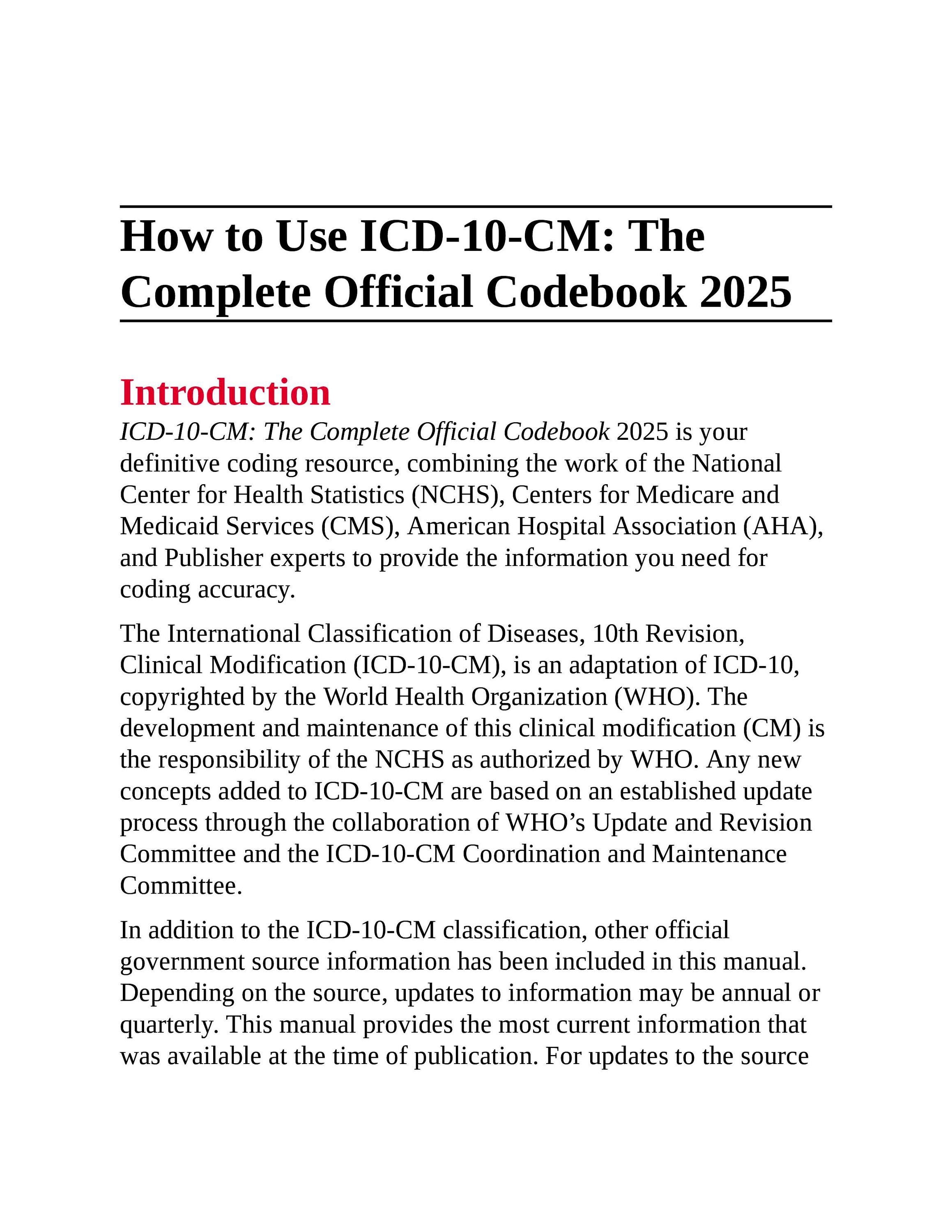 ICD-10-CM 2025 Official Code Book PDF | Instant Digital Download - Etsy