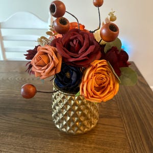 Wunderschöne Herbst Blumengesteck