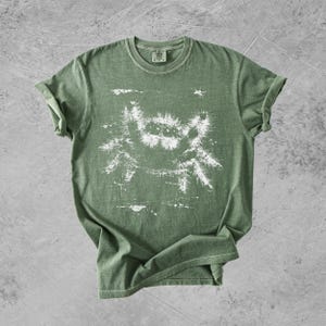 Camiseta Comfort Colors® Jumping Spider, estilo grunge, punk, oversize, para mujer, hombre y unisex. imagen 4