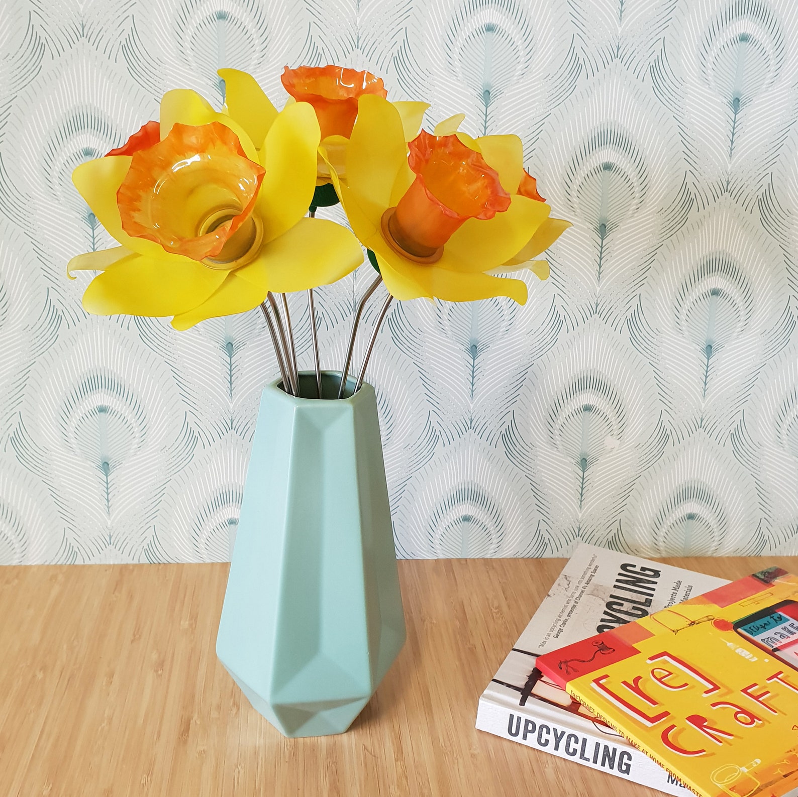 Plastic Bottle Daffodils Etsy