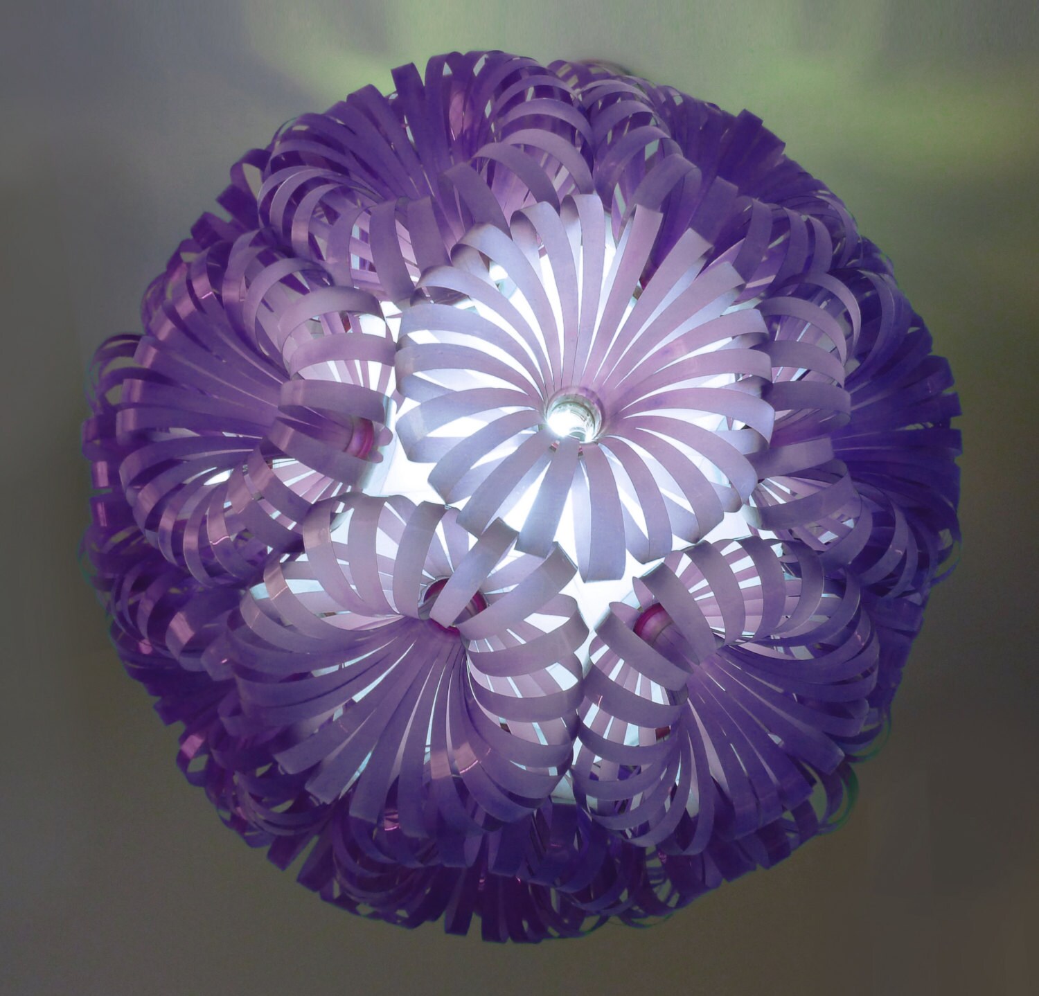 Cola 30 Plastic Bottle Ceiling Light Etsy UK