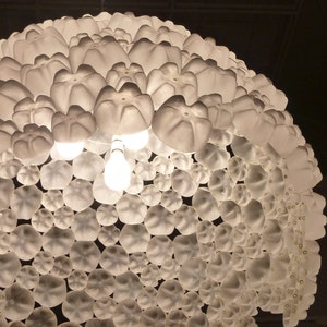 Ella - Plastic Bottle Chandelier