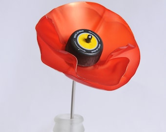 Plastic Bottle Poppies