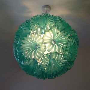 Cola 30 - Plastic Bottle Ceiling Light