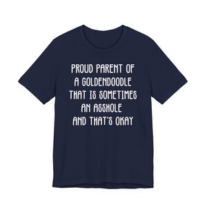 El mejor regalo para el dueño de Goldendoodle, camiseta de regalo divertida de Goldendoodle, orgulloso padre de un perro Goldendoodle, camiseta de Goldendoodle, camiseta de Pompoo.