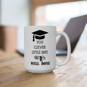 Rolig examensmugg, present till datavetenskapsstudent, kaffekopp till programmerare, uppskattningspresenter till teknik-IT-student, tekopp med ett originellt talesätt