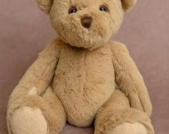 Weighted Memory Bear for newborns/baby loss/stillbirth/premature birth/miscarriage/TFMR (Up to 8lb)
