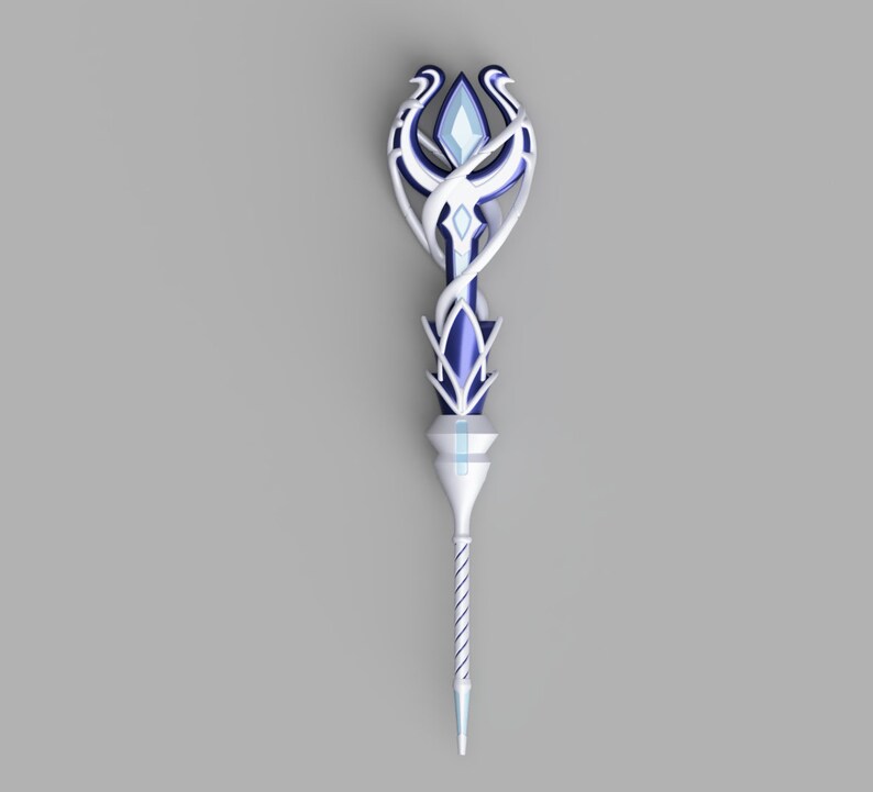 Hydro Abyss Mage Staff 3D Print Files - Etsy