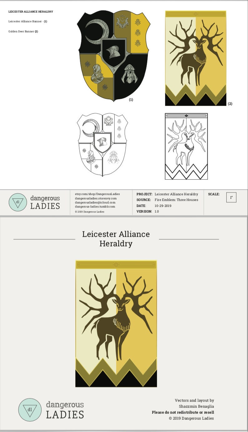 Leicester Alliance and Golden Deer Heraldry Digital ...