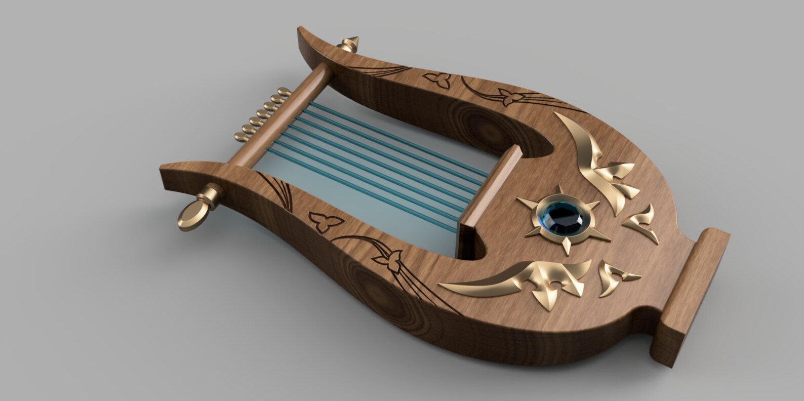 Лира венти рисунок