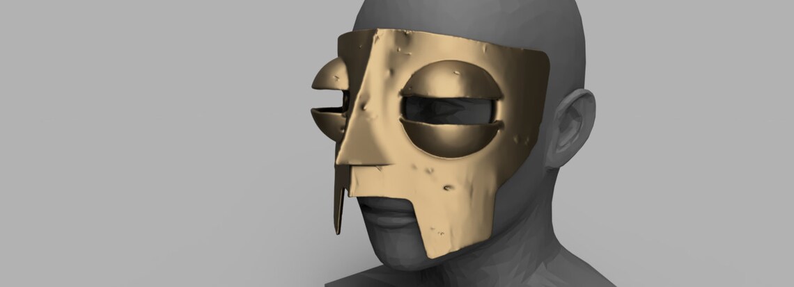 Leper's Mask 3D Print Files | Etsy