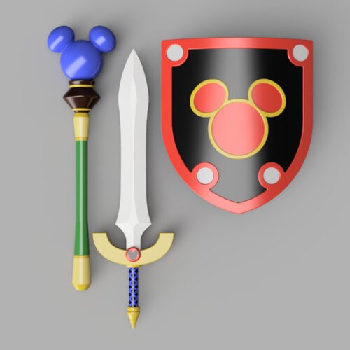 STL Files Kingdom Hearts Inspired Axel's Chakram for Etsy Canada