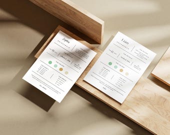 Paquete de tarjetas para propuestas de matrimonio / Damas de honor y padrinos / Set de propuestas imprimibles en formato A6 / Plantillas editables de Canva