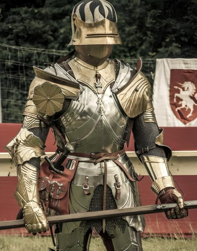 Gothic Knight Armor Set, 18 Gauge Steel, Medieval Cosplay - Etsy