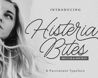 Histeria Bites Font