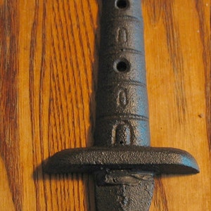 Lighthouse Cast Iron Wall Hook  w/Vintage Finish 7 1/2&quot; Tall- Screws Included