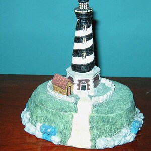 Cape Hatteras Lighthouse Large Trinket Box by American Hertiage