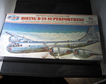 Atlantis USA Made from old molding B29 SUPERFORTRESS Model Kit-  Sealed