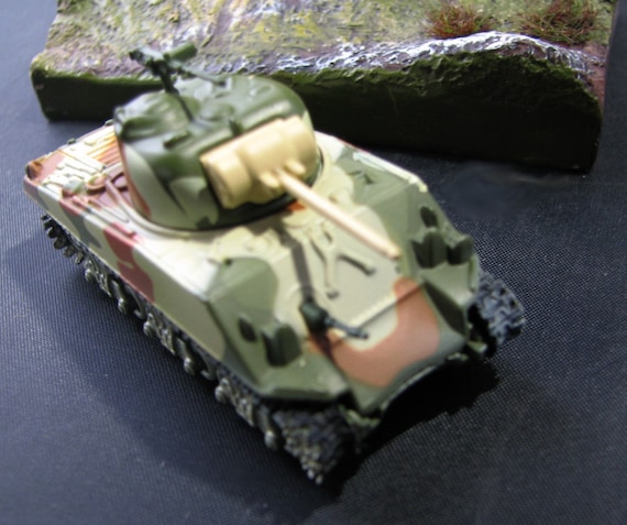 M4 A3シャーマン戦車 1/35 スケール ジオラマ