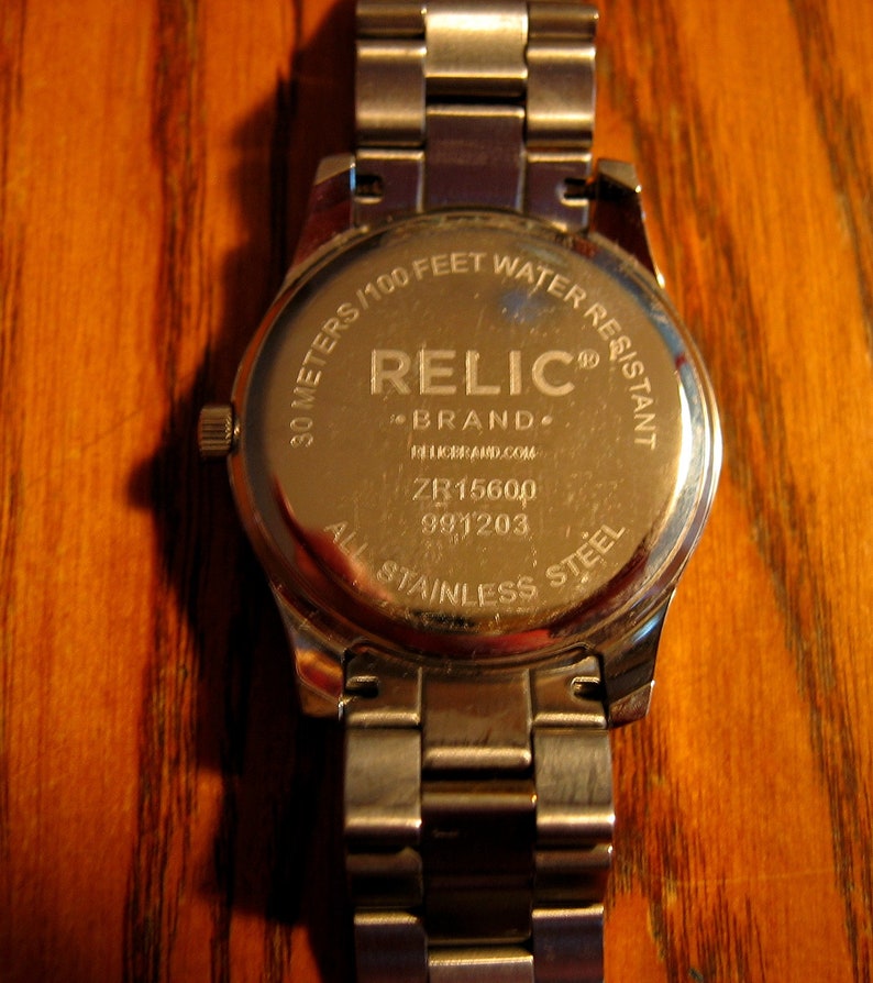 RELIC Watch 3 Sub Dials DRESS WATCH Multfunction Tested/fresh Etsy