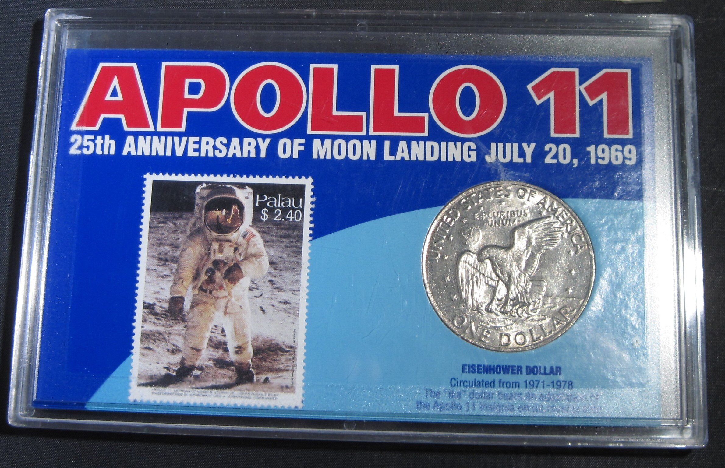Eisenhower Dollar Set of the APOLLO 11 Moon Landing Vintage COIN