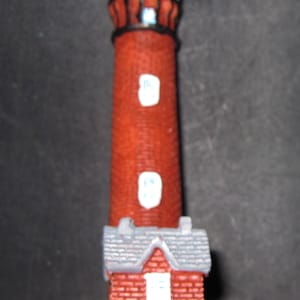 Currituck North Carolina Lighthouse 4 1/2&quot; Model Chesapeake Bay Co.  Quality
