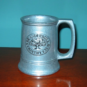 Pewter Open Lid Stein from BRANDERMILL COUNTRY CLUB Virginia