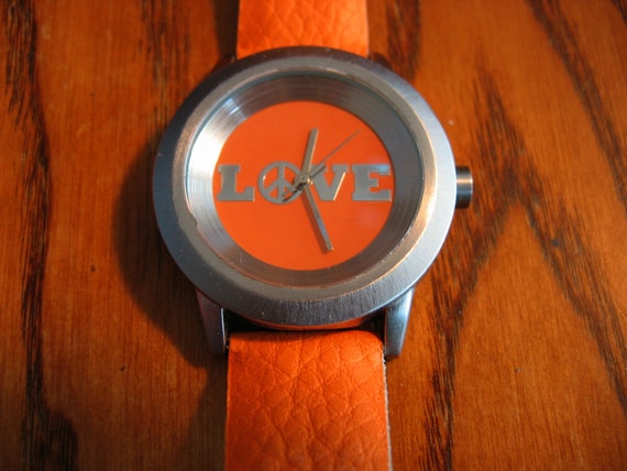 lucky brand watch peace and love