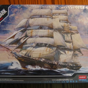 ACADEMY Tea Clipper CUTTY SARK Model Kit 1/350 scale 10&quot; Long  Sealed Box 50th Anniversary Edition