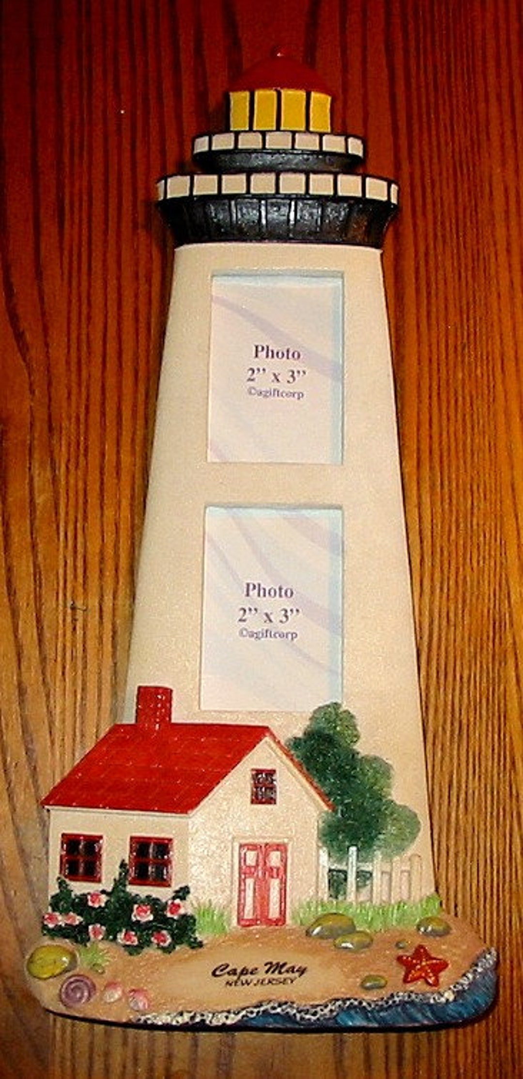 CAPE MAY Lighthouse Picture Frame Excellent Etsy