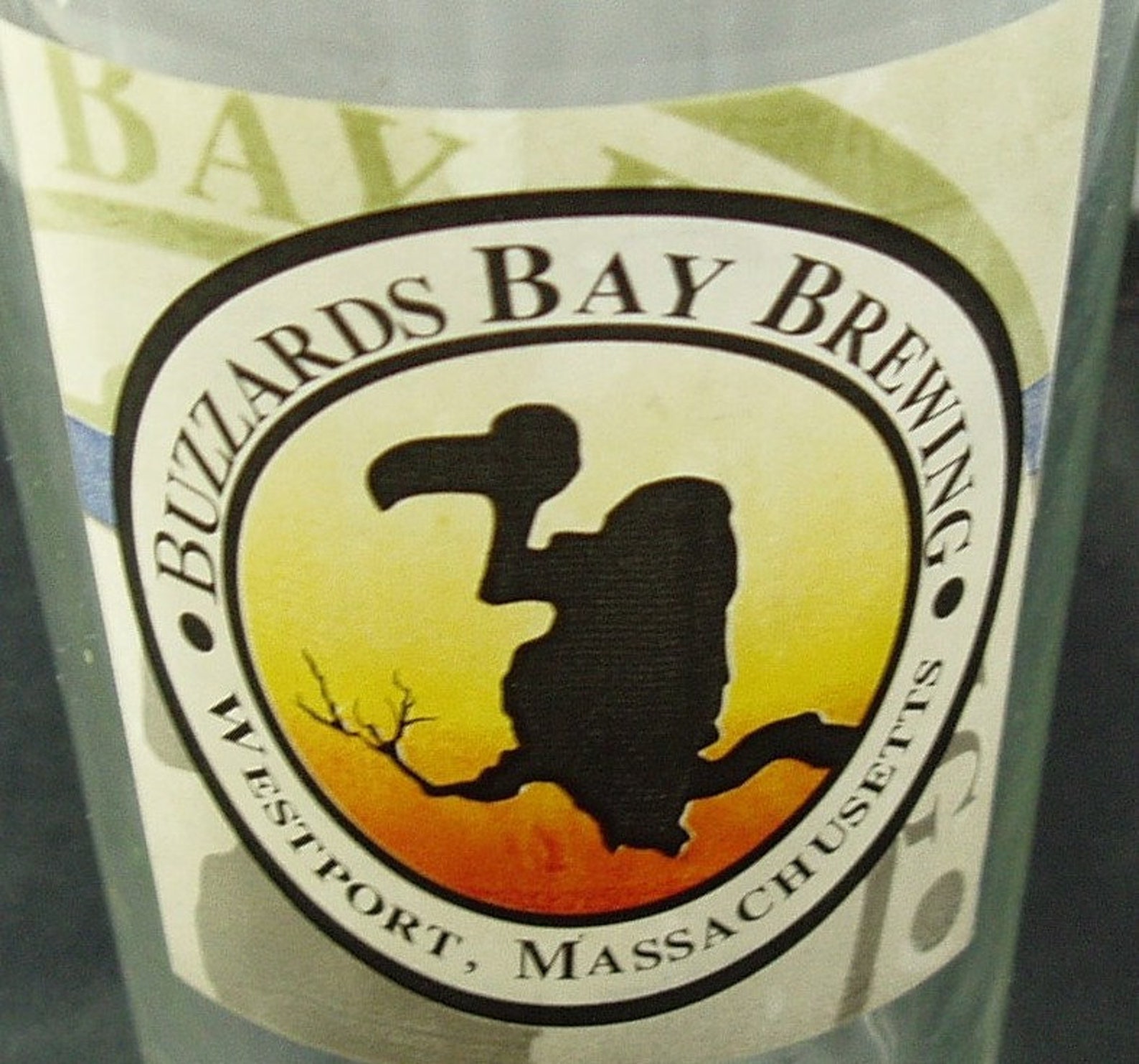 BUZZARDS BAY BREWERY Beer Glass Westport Massachusetts Etsy