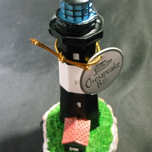 Lighthouse Model of the TYBEE ISLAND LIGHT. Georgia Chesapeake Bay Quality
