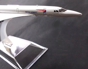 ミニダイキャストブリティッシュエアウェイズコンコルド超音速飛行機