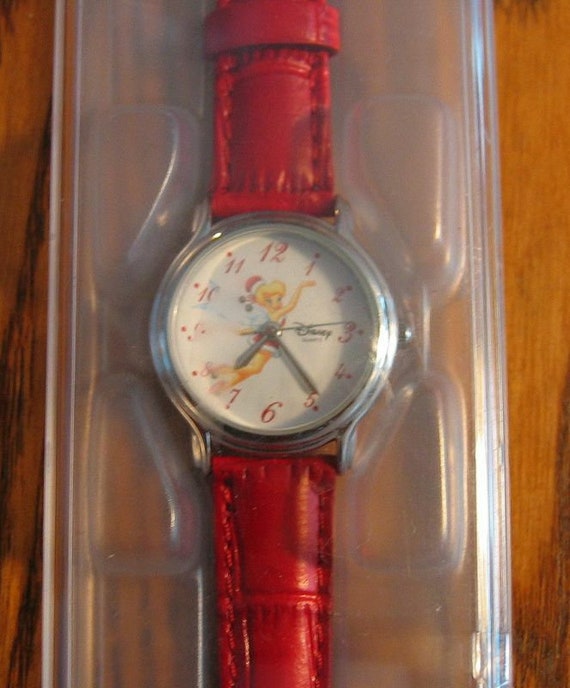 Licensed New Disney TINKER BELL WATCH in case and… - image 3