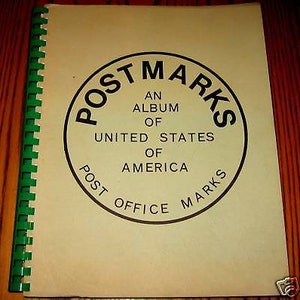 Unused POSTOFFICE MARKS Album of the United States