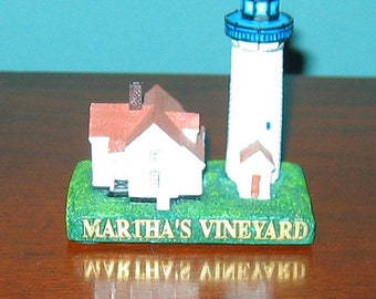 West Chop Lighthouse Model, Martha's Vineyard, Massachusetts