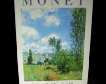 Caja de almacenamiento de libros MONET - con vista a Vetheuil Cierre magnético