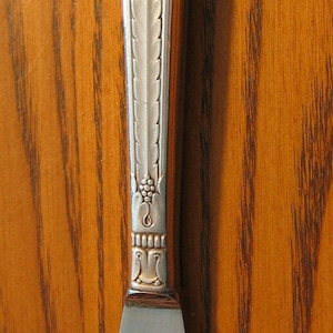 Antique 1847 Rogers Bros Nachlass Silber Messer Inisco SS MARQUISE 1933 Incused IS