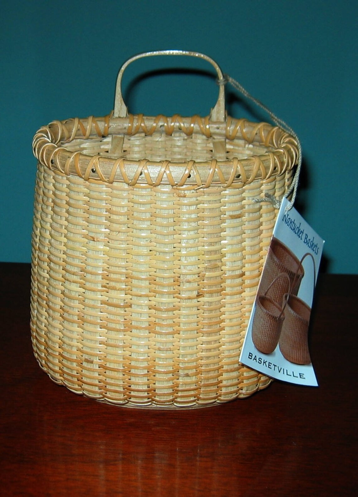 Vermont's Basketville Small NANTUCKET Peg BASKET Etsy