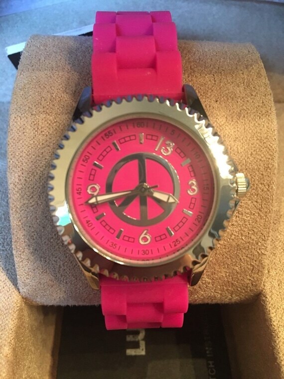 lucky brand watch peace and love