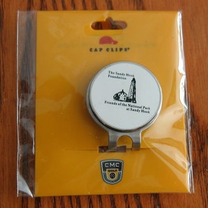 SANDY HOOK Lighthouse Cap Clip from Friends of Sandy Hook