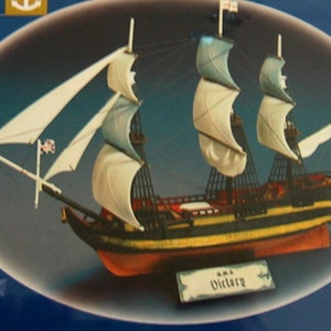 USA made HMS VICTORY Model Kit 1/170 scale 7&quot; Long  Sealed Box